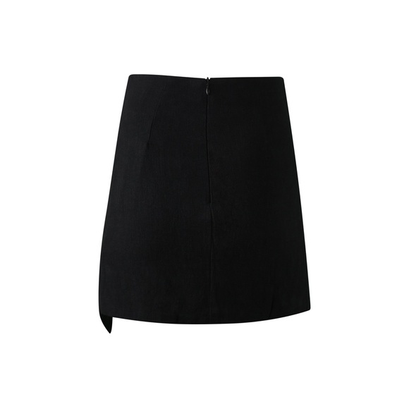 41. Skylar + Madison Side Slit Mini Skirt - Picture 4 of 6